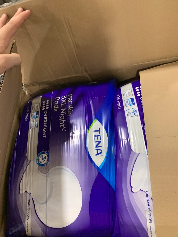 Photo 1 of TENA ProSkin Incontinence Pads 3XL Overnight For Men & Women 48 Count