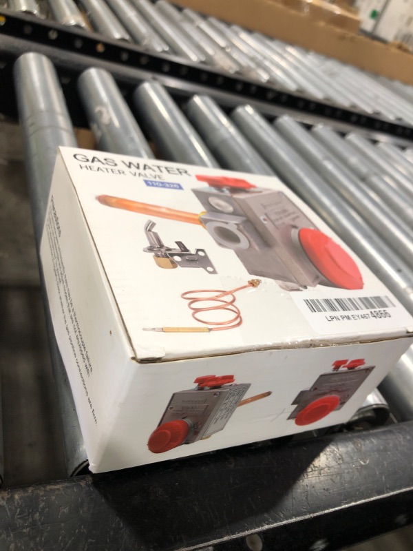 Photo 1 of 110-326 Gas Water Heater Control Valve w/Copper Probe Thermostat - Metal - Built for Durability & Precision