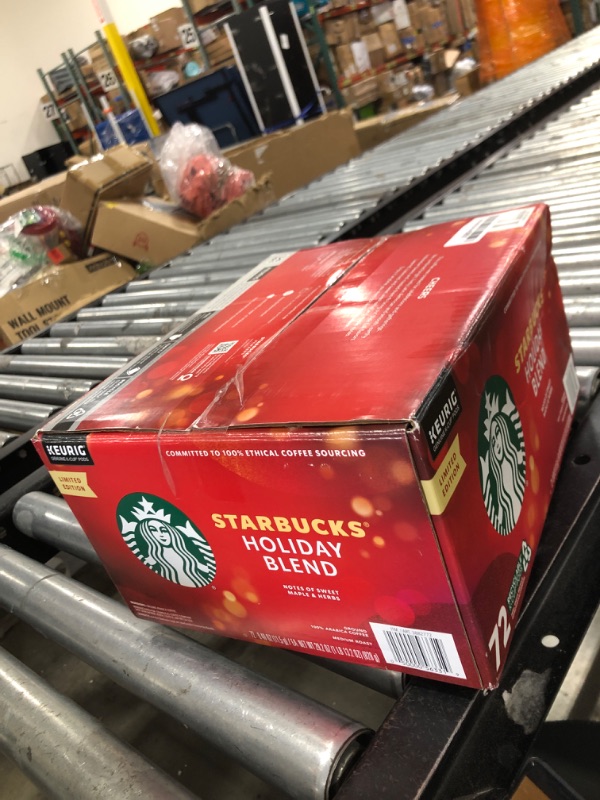 Photo 1 of Starbucks Limited Edition Holiday Blend K-Cup Pods - 72 Count