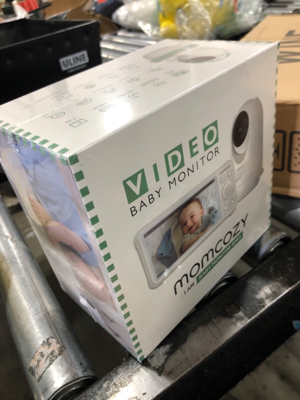 Photo 1 of Momcozy Video Baby Monitor, 1080P 5" HD Baby Monitor with Camera & Wall Mount, Infrared Night Vision, 5000mAh Battery, 2-Way Audio, Temperature Sensor, Lullabies, 960ft Range, Ideal for New Moms, BM01