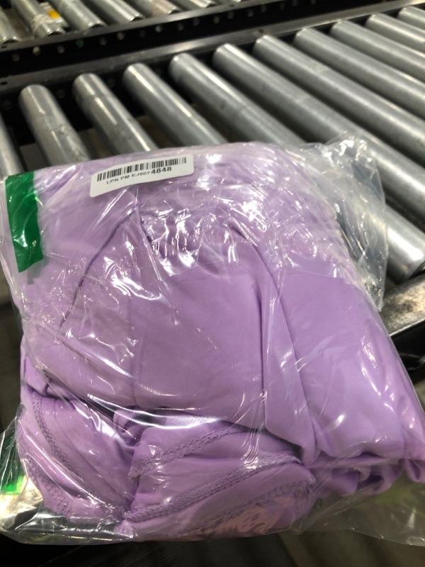 Photo 1 of 10ft x 10ft Lavender Backdrop Curtain for Parties Wedding Light Purple Wrinkle Free Backdrop Drapes Panels for Baby Shower Birthday Party Photo Photography Polyester Fabric Background Decoration