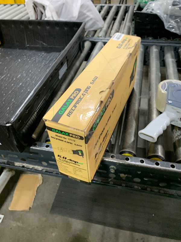 Photo 1 of GALAX PRO 120V Reciprocating Saw, 6.0 Amp Variable Speed Corded Reciprocating Saw with1-1/8" Stroke Length, 2800RPM and 6" Max for Wood, Metal, PVC Pipe Cutting