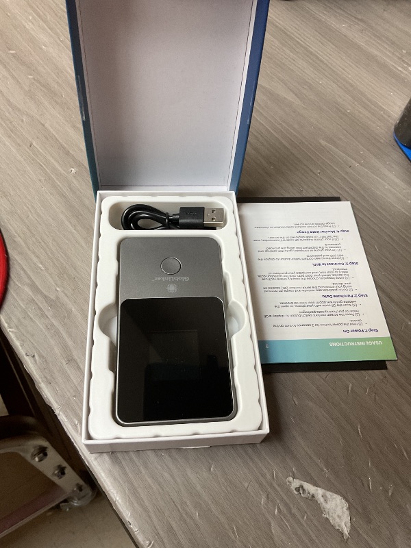 Photo 1 of GlobLinker Cloud Portable WiFi Hotspot for Travel | 4G LTE Mobile Internet (USA &130+ Countries) | No SIM | No Subscription Pay-as-You-Go | Multi-Carrier | Connects 8 Devices
