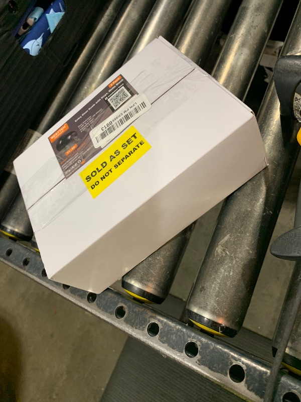 Photo 1 of [2 Pack] BESTTEN Keyed Entry Door Knob, Entrance Door Lock, Keyed Different, Standard Ball, Matte Black