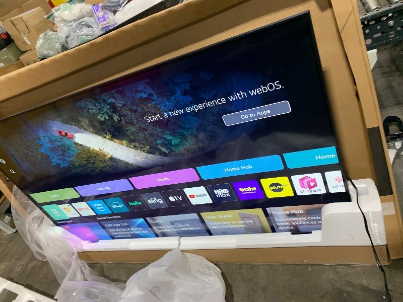 Photo 1 of LG 75-Inch Class UR9000 Series Alexa Built-in 4K Smart TV (3840 x 2160),Bluetooth, Wi-Fi, USB, Ethernet, HDMI 60Hz Refresh Rate, AI-Powered 4K,Black