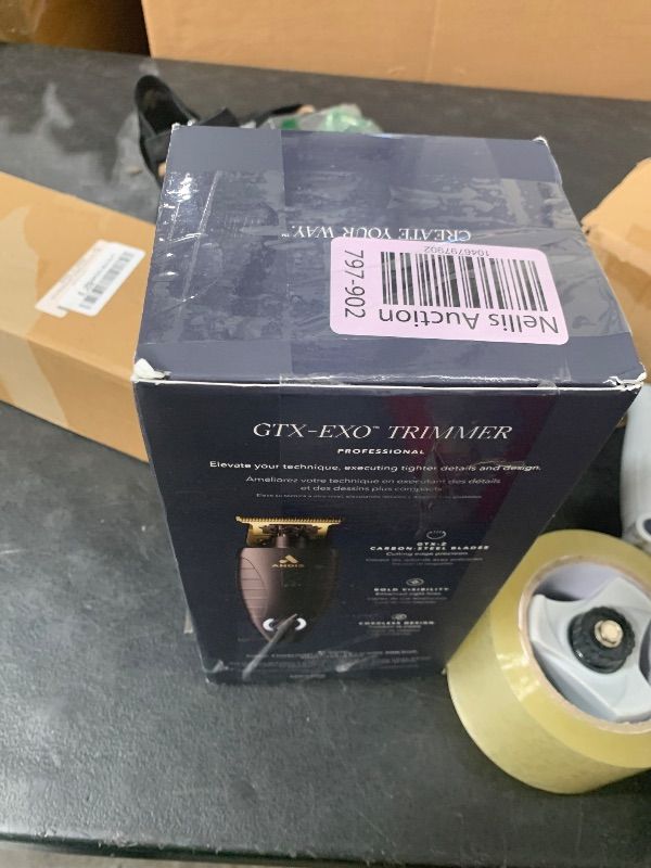 Photo 1 of  CHARGER ONLY ------------------------------------------------------------------------------------------ MAIN PART MISSING Andis 74150 GTX-EXO Professional Cord/Cordless Lithium-ion Electric Beard & Hair Trimmer with Charging Stand, Black