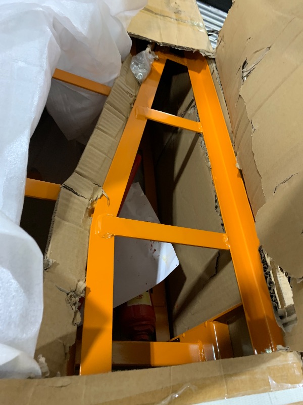 Photo 1 of 2PCS Hydraulic Car Ramps-11050LBS Drive Up Car Lift Ramp with Hydraulic Jack, Heavy Duty Automotive Service Ramps for Garage & Home Vehicle Repair High Lift from 9.48-16.21Inches