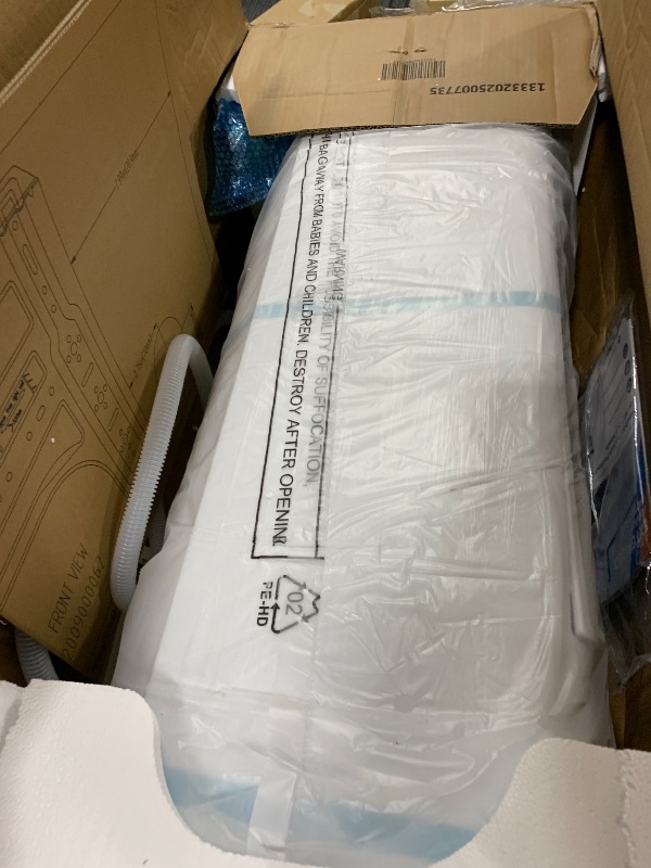 Photo 1 of 12,000 BTU Mini Split Air Conditioner with 22 SEER2 Efficiency,750 Sq.Ft Cooling/Heating, Energy Star Certified,Smart Inverter Tech,Alexa-Compatible WiFi Control,Professional Installation Kit Included