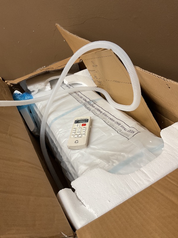 Photo 1 of SEE NOTES PICTURES…………12,000 BTU Mini Split Air Conditioner with 22 SEER2 Efficiency,750 Sq.Ft Cooling/Heating, Energy Star Certified,Smart Inverter Tech,Alexa-Compatible WiFi Control,Professional Installation Kit Included