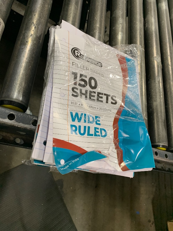 Photo 1 of 3 PACK OF FILLER PAPER WIDE RULED 