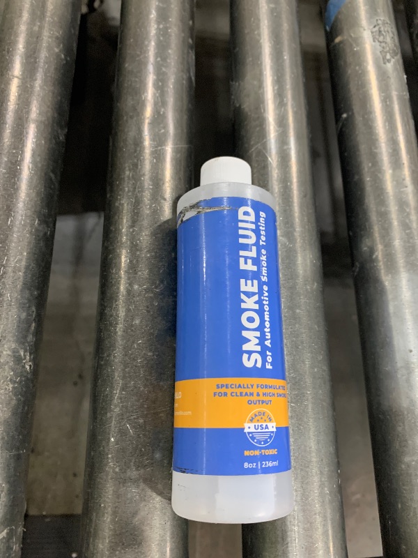 Photo 1 of Fluid Solution for Automotive Smoke Machine Testing - Made in USA - 8oz Liquid Smoke Refill Designed for Automotive Testing - EVAP, Vacuum, Fuel, Intake, Exhaust, Turbo Systems & Super Chargers