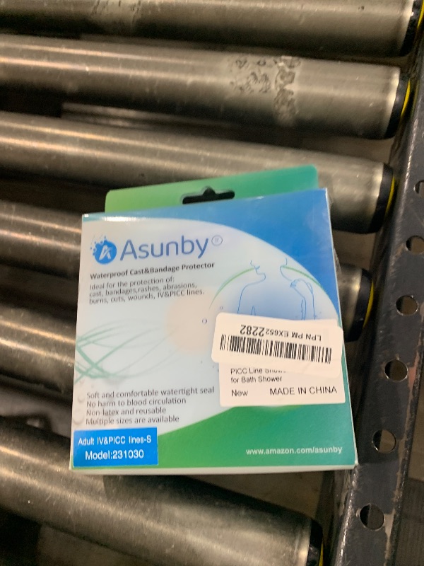 Photo 1 of Asunby PICC Line Shower Cover Picc line Sleeve cover for upper Arm Waterproof IV & PICC Line Protetcor for Broken Wound Elbow Reusable showering post Surgery