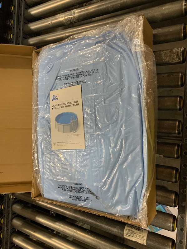 Photo 1 of Blue Wave Seaside 15-FT Round Overlap Pool Liner -48/54-IN 