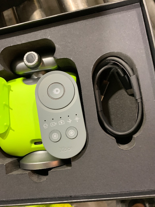 Photo 1 of XbotGo Chameleon AI Auto Sports Action Camera - 4K 60FPS Soccer Camera and Basketball Tracking Camera for Team Sports, Live Streaming, No Subscription, Works with iOS & Android (Lemon Green)
