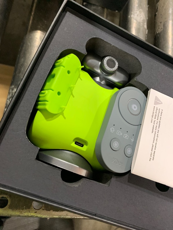 Photo 1 of XbotGo Chameleon AI Auto Sports Action Camera - 4K 60FPS Soccer Camera and Basketball Tracking Camera for Team Sports, Live Streaming, No Subscription, Works with iOS & Android (Lemon Green)