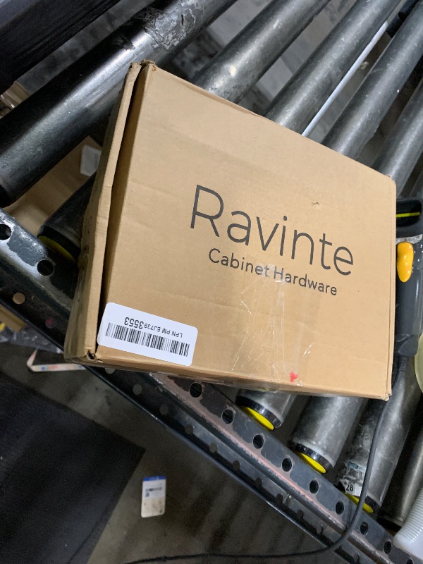 Photo 1 of Ravinte 60 Pack (30 Pairs) 1/2" Overlay (Variable) Cabinet Hinges, Self-Closing Semi-Concealed Face Mount, Matte Black Decorative Hardware with Door Bumpers for Kitchen & Cupboard Doors