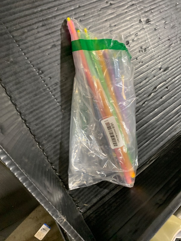 Photo 1 of GripStic 12pc Assorted Bag Clips. Durable and reusable chip clips seal food bags air tight. Set includes: (2) 5" Blue, (3) 7.25" Purple, (3) 8.75" Orange, (3) 11.25" Green, (1) 13" Pink.