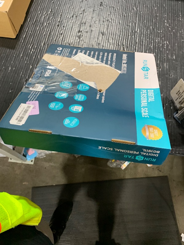 Photo 1 of 550lb Bathroom Digital Scale for Body Weight with Ultra-Wide Platform and Large LCD Display, Accurate High Precision Scale with Extra-High Capacity