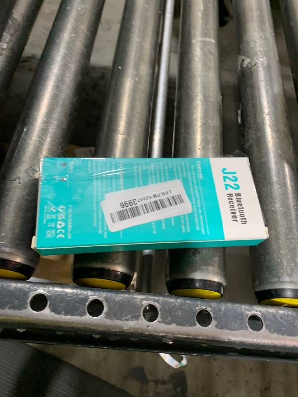 Photo 1 of COMSOON Bluetooth Receiver for Car, Noise Cancelling 3.5mm AUX Bluetooth Car Adapter, Wireless Audio Receiver for Home Stereo/Wired Headphones, Hands-Free Call, 16H Battery Life - Black+Silver