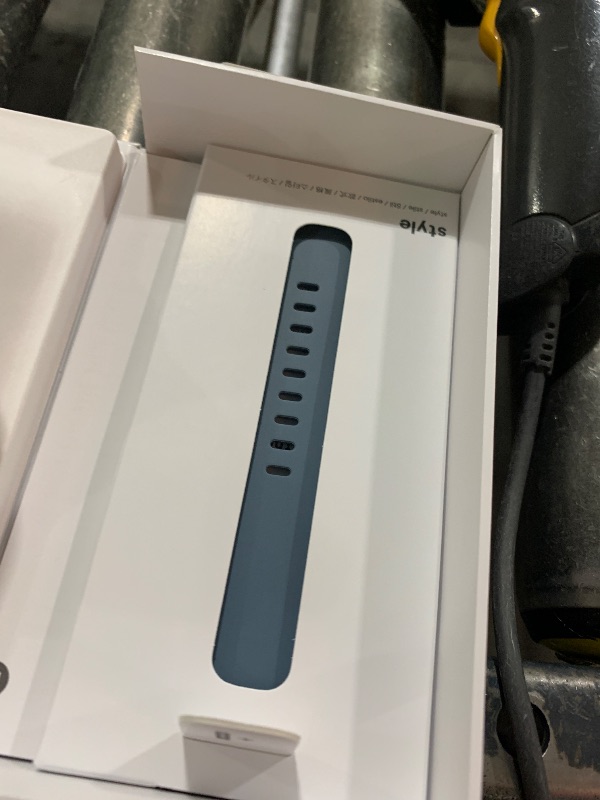 Photo 1 of Fitbit Versa 4 Fitness Smartwatch with Daily Readiness, GPS, 24/7 Heart Rate, 40+ Exercise Modes, Sleep Tracking and more, Waterfall Blue/Platinum, One Size (S & L Bands Included)