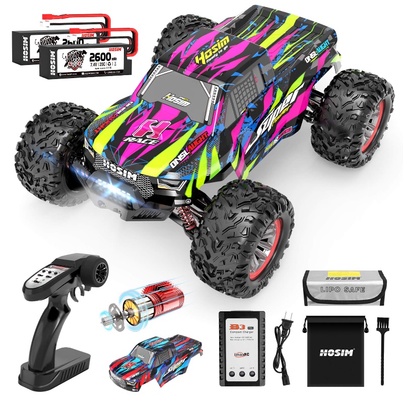 Photo 1 of Hosim 1:10 68+ KMH Brushless RC Cars for Adults, High Speed Remote Control Car Boys, 4X4 All Terrains Waterproof Off Road Hobby Grade Large Fast Racing Buggy Toy Gift Monster Trucks