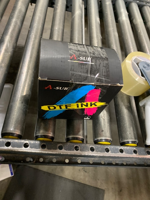 Photo 1 of A-SUB DTF Ink 600ML, Compatible with DTF Printer ET-8550, XP-15000, L1800, L805, R390, R240 for Printing with DTF Film, 6x100ML-CMYK Wh