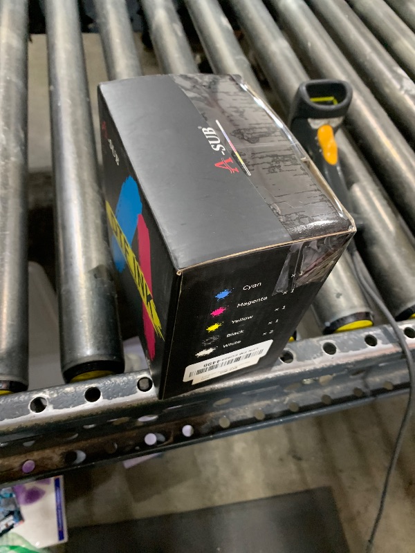 Photo 1 of A-SUB DTF Ink 600ML, Compatible with DTF Printer ET-8550, XP-15000, L1800, L805, R390, R240 for Printing with DTF Film, 6x100ML-CMYK Wh