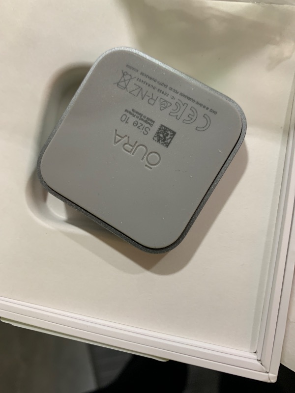 Photo 1 of Oura Ring 4 - Black - Size 10 - Smart Ring - Unique Sizing, Not Standard US Ring Sizes - Size First - Sleep Tracking Wearable - Heart Rate - Fitness Tracker - Up to 8 Days of Battery Life