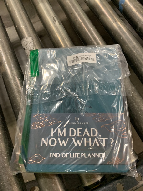 Photo 1 of Legend End of Life Planner – When I’m Gone Workbook for Final Arrangements, Beneficiary Information, Funeral Planning, Last Wishes & Will Preparation – Final Wishes Organizer Book – 7x10” (Dark Teal)