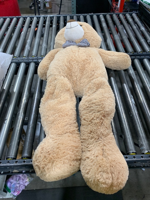 Photo 1 of MaoGoLan Big Teddy Bear 55 inches Giant Bear Stuffed Animals Large Plushies Life Size Teddy for Children Adults