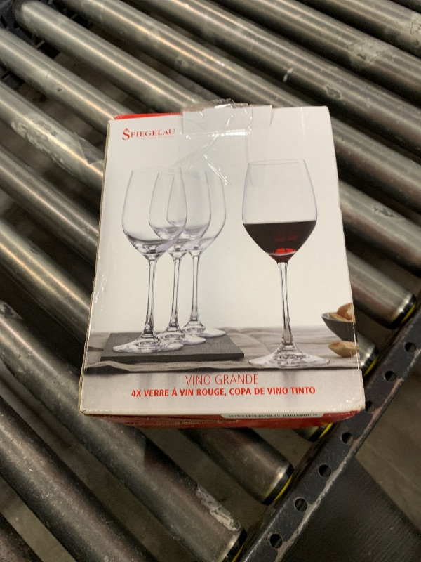 Photo 1 of Spiegelau Vino Grande Red Wine Glasses (Set of 4), Clear