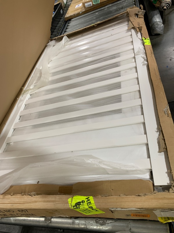 Photo 1 of Dream On Me Synergy 5-in-1 Convertible Full-Size Baby Crib with Toddler, Day & Full Bed Conversion in White, GreenGuard Gold & JPMA, 4 Mattress Heights, Sustainable Pinewood