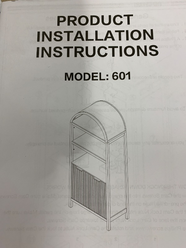 Photo 1 of Model 601 Cabinet 