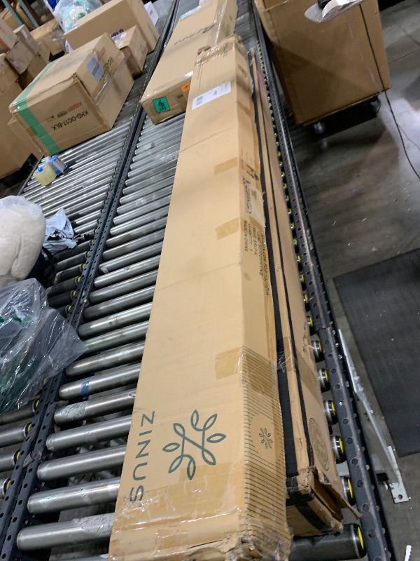 Photo 1 of ZINUS Compack Fabric Covered Wood Slats, Bunkie Board, Box Spring Replacement, Natural, King