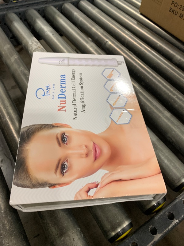 Photo 1 of Pure Daily Care NuDerma Handheld Skin Therapy Wand Machine w/Neon – Anti-Aging - Skin Tightening - Wrinkle Reducing - Dark Circles – Clarifying - Hair & Scalp Stimulator