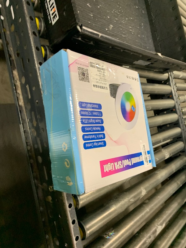 Photo 1 of 10 Inch Pool Lights for Inground Pool, 60W Color Changing LED Pool Light with APP/Remote/Control, 12V Low Voltage IP68 Waterproof for Wet Niche, Underwater Swimming Pool Lights 50 FT Cord