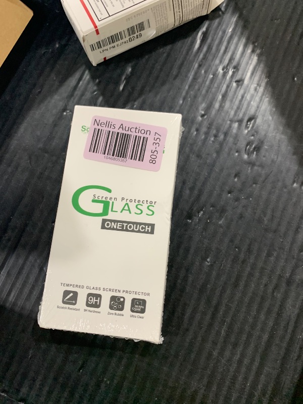 Photo 1 of amFilm Tempered Glass Screen Protector + Camera Lens Protector for iPhone 14 6.1, Easy OneTouch Installation, Auto-alignment, Bubble Free Case Friendly, Anti-Scratch (Pack of 2)