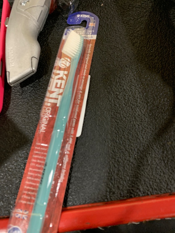 Photo 1 of [KENT] CLASSIC Medium Head Extra Soft Toothbrush, Sensitive Teeth & Gums for Adults & Teens - (Set of 6)