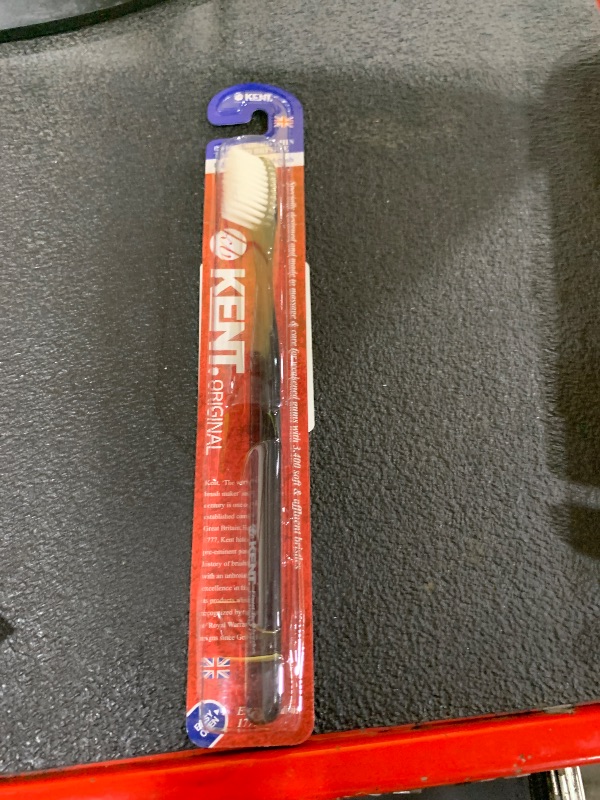 Photo 1 of [KENT] CLASSIC Medium Head Extra Soft Toothbrush, Sensitive Teeth & Gums for Adults & Teens - (Set of 6)
