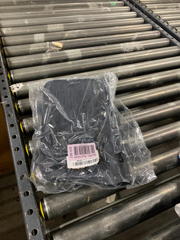 Photo 1 of LONGKING Black Non-Slip Dish Drying Mat - Multi-Use Silicone Mat & Dish Drying Rack for Kitchen Counter