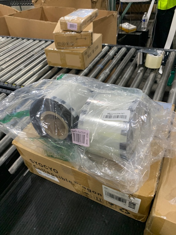 Photo 1 of Tessco 2 Rolls Cup Sealing Film Sealer for Cup Sealing Machine 90-105 mm 6400 16oz Plastic Cups for Bubble Tea, Water, Cold Coffee, Juice, Soda