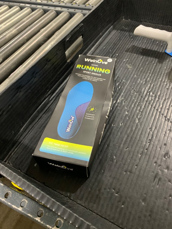 Photo 1 of Lightweight Performance Sports Insoles Protective - Welnove Shock Absorbing Athletic Insoles for Running, Basketball, Fitness - Energy Return,Increased Performance,Injury Protection, Men Women (XL)