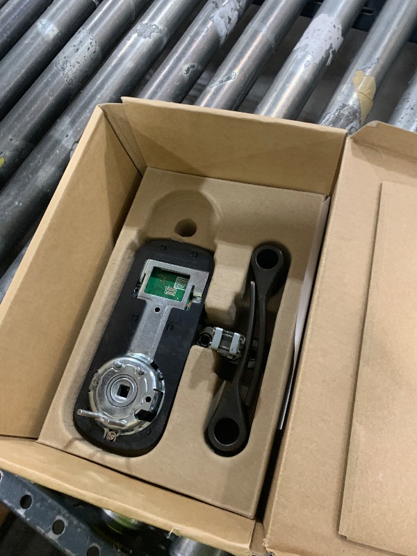 Photo 1 of Yale | LiftMaster Smart Lock with Keypad Lever- Works with myQ App & Key by Amazon in-Garage Delivery when paired with Smart Garage Hub (sold separately), Oil Rubbed Bronze