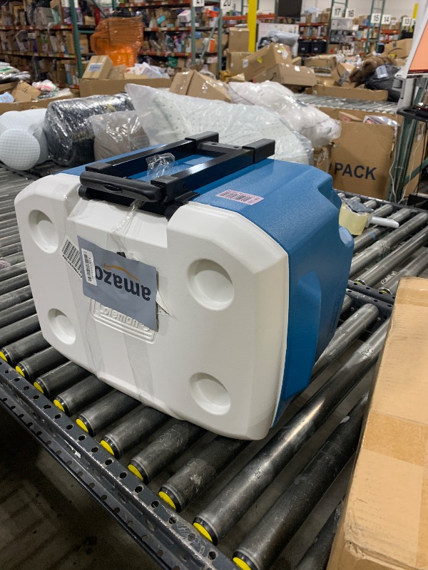 Photo 1 of Coleman 60qt Rolling Cooler with Wheels, Insulated Portable Wheeled Chiller with Ice Retention, Made in USA
