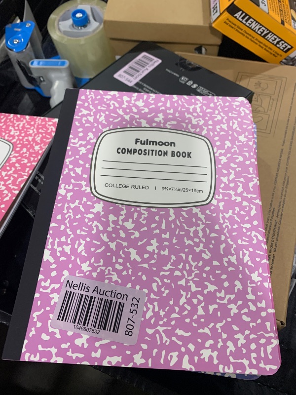 Photo 1 of FULMOON COMPOSITION BOOKS COLLEGE RULED