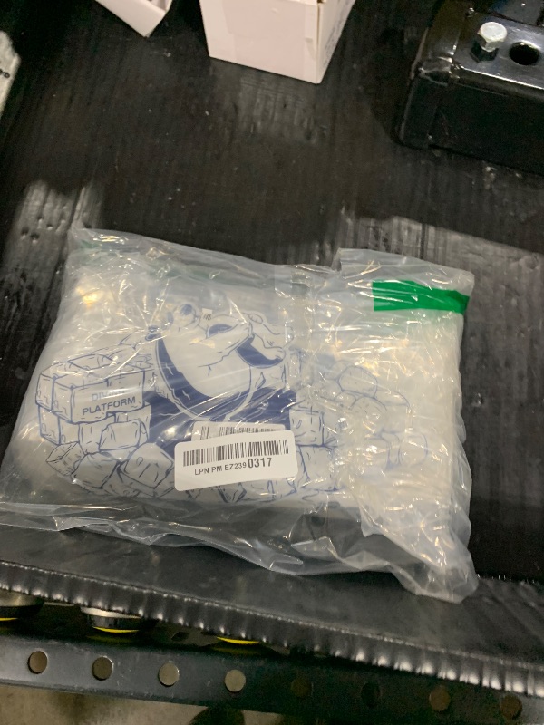 Photo 1 of FireKylin Ice Bags 5lb with Drawstring,50 Pack Plastic Ice Bags for Ice Storage, BD-003