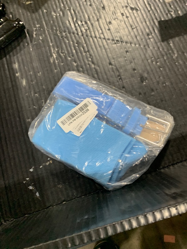 Photo 1 of XZQTIVE Baseball Socks and Belt Combo Set Adjustable Softball Socks and Belt for Youth Adult,Columbia Blue