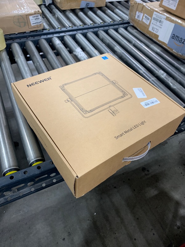 Photo 1 of NEEWER RGB1200 RGB LED Video Light Panel with APP/2.4G Control, 60W Studio Photography Lighting 22000Lux@0.5m/1% Precise Min Dimming/360° Full Color/ CRI97+/TLCI98+/2500K-8500K/18 Effect with Barndoor