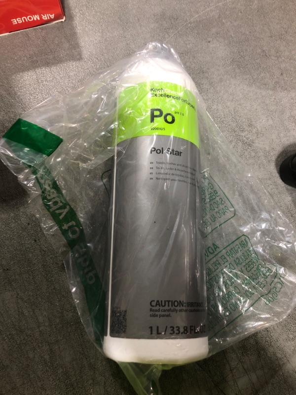 Photo 1 of KOCHCHEMIE - Pol Star - Textile, Leather & Suede Cleaner; Natural Cleaner, Protection Formula; No Water Marks (1 Liter)