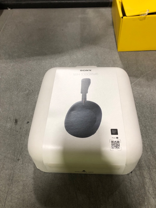 Photo 1 of Sony WH-1000XM6 The Best Wireless Noise Canceling Headphones, HD NC Processor QN3, 12 Microphones, Adaptive NC Optimizer, Mastered by Engineers, Studio-Quality, 30-Hour Battery, Black